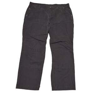 Harley-Davidson Men Black Carpenter Canvas Double Knee Work Pants 40x30 Utility